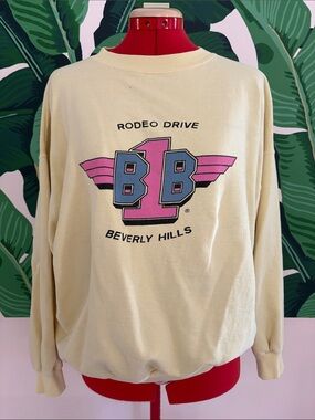 Vintage 1980s Rodeo Drive Beverly Hills Graphic Sweatshirt